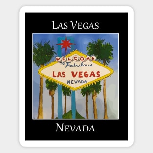 Las Vegas Sign Magnet